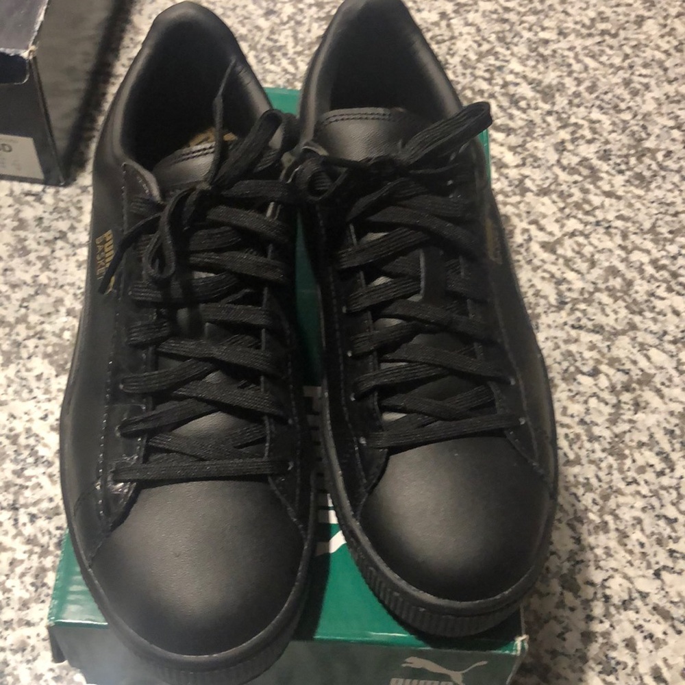 Black Puma Sneakers